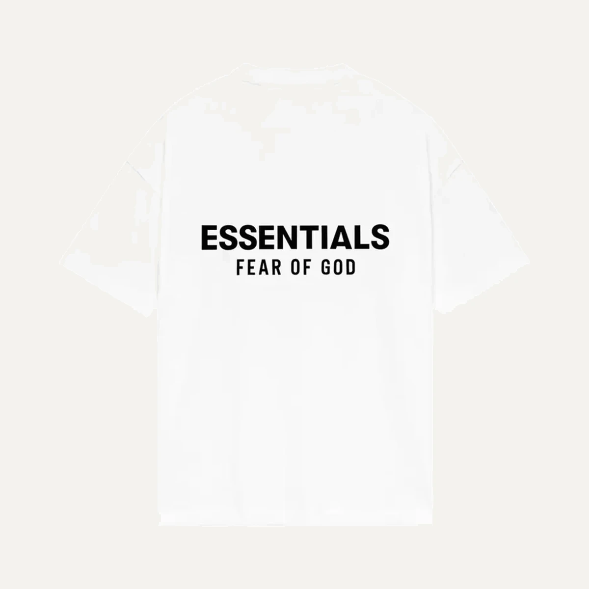 Tee shirt Essentials Fear of God Blanc