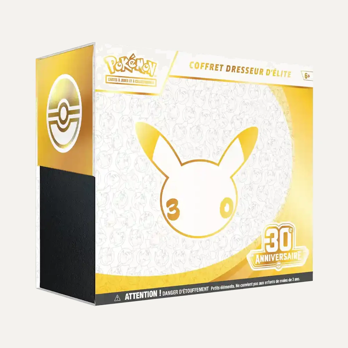 Coffret Dresseur d’élite 30ᵉ Anniversaire du JCC Pokémon (1 Carte Promo entièrement illustrée, 9 boosters et des Accessoires de Jeu Premium)