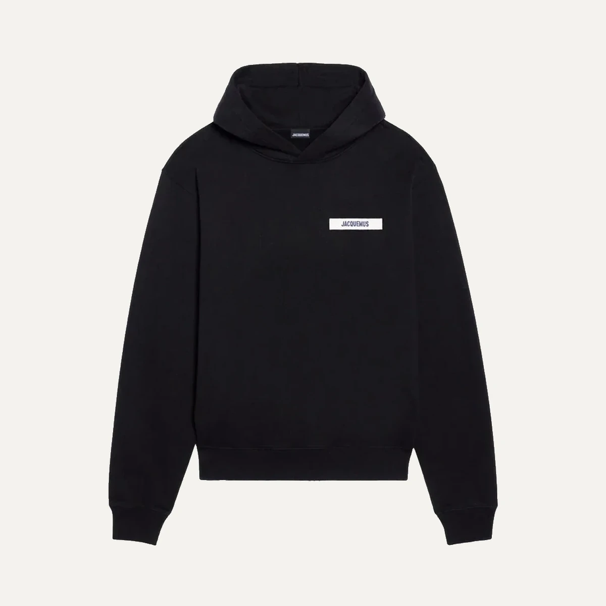 Jacquemus Hoodie Le Gros Grain Black