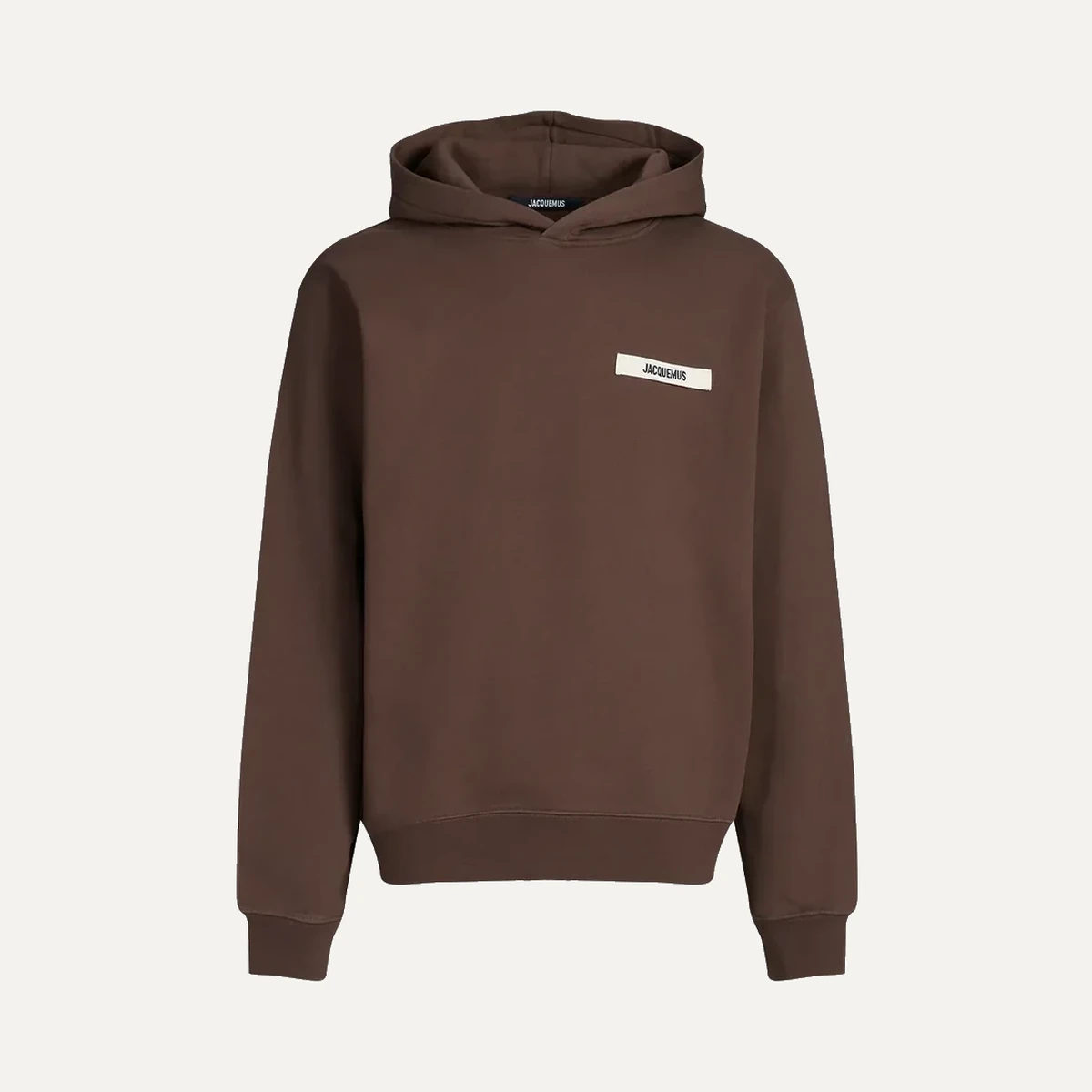 Jacquemus Hoodie Le Gros Grain Brown
