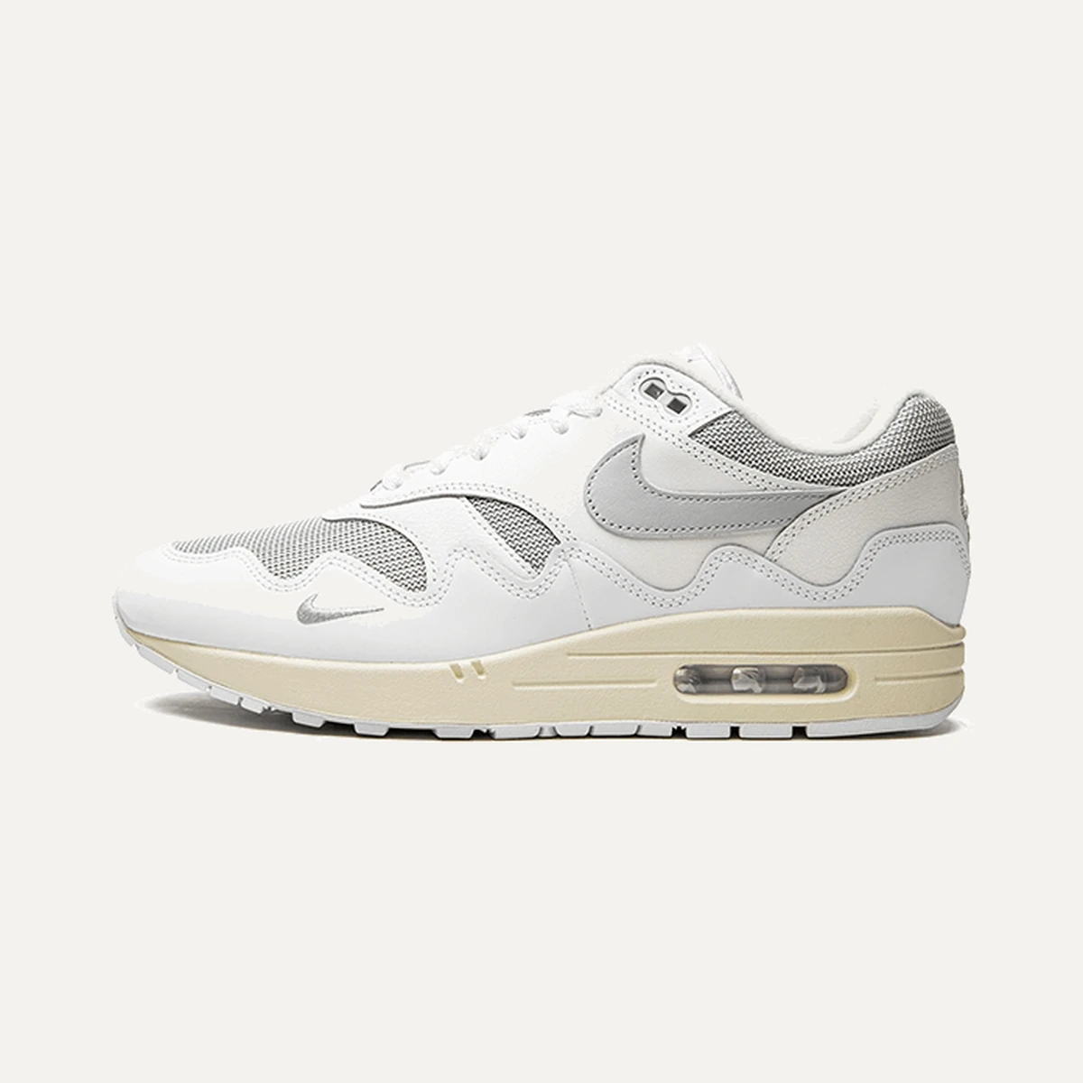Nike Air Max 1 Patta White Grey