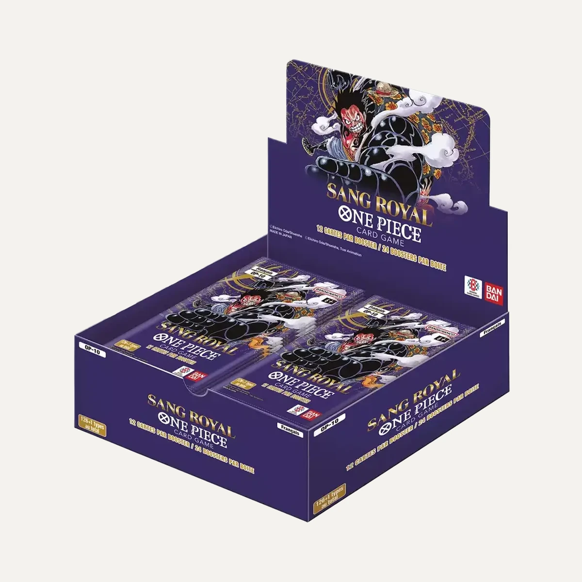 One Piece Display TCG Sang Royal OP10 24 Boosters Édition FR Scellé