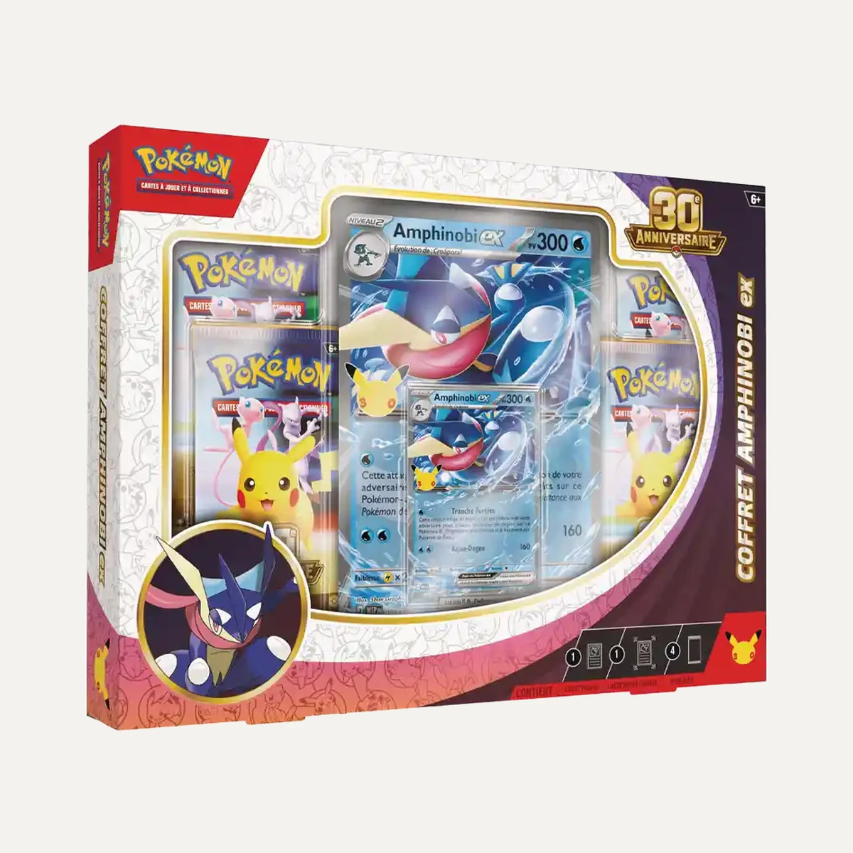 Pokémon Coffret 30ᵉ Anniversaire – Amphinobi-ex