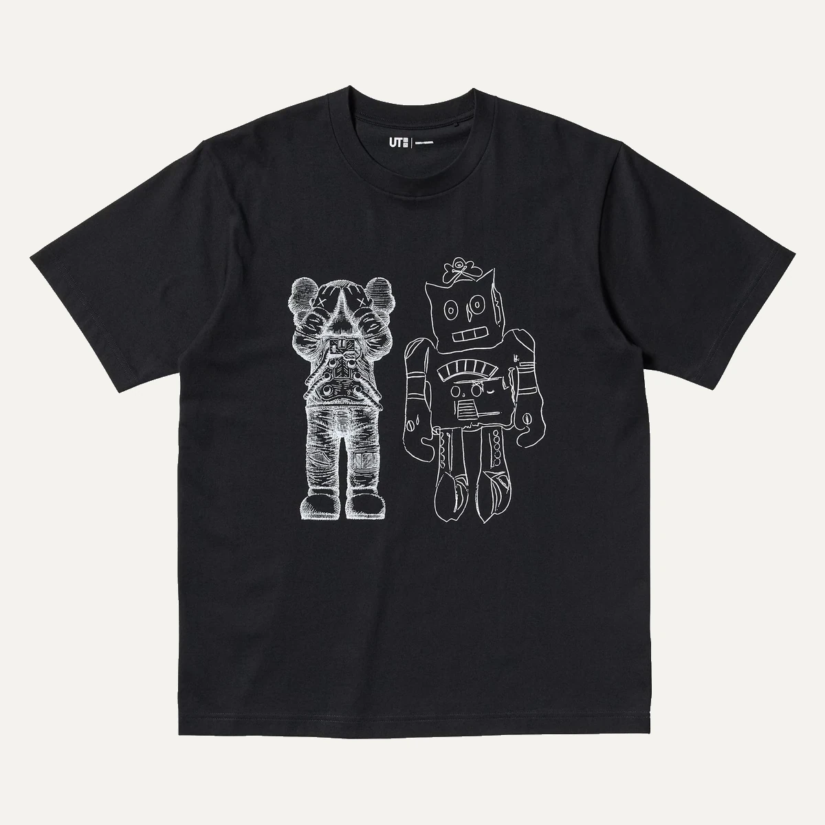 Uniqlo KAWS x Warhol T-Shirt UT Graphic Black