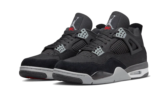 Air Jordan 4 Black Canvas Bvl Store