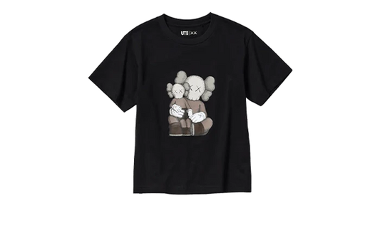 Uniqlo T-Shirt KAWS Black Graphic Bvl Store