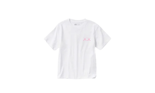 Uniqlo T-Shirt KAWS Pink Graphic Bvl Store