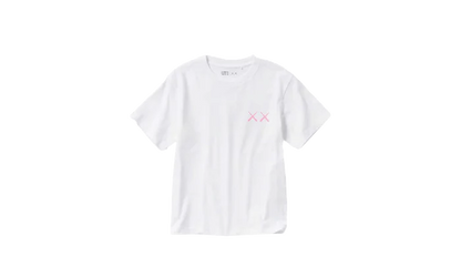 Uniqlo T-Shirt KAWS Pink Graphic Bvl Store