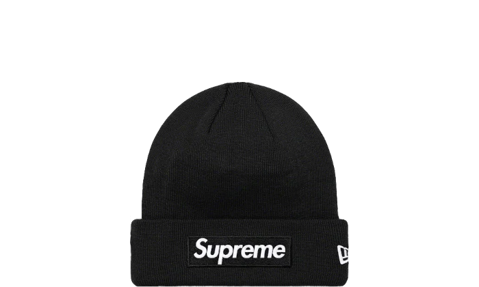 Supreme New Era Box Logo Beanie Black