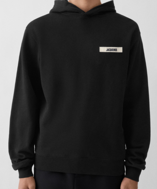 Hoodie Jacquemus gros grain Noir