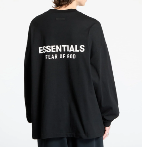 Long sleeve essentials noir