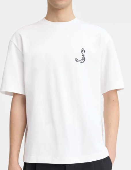 T-shirt Jacquemus meru blanc